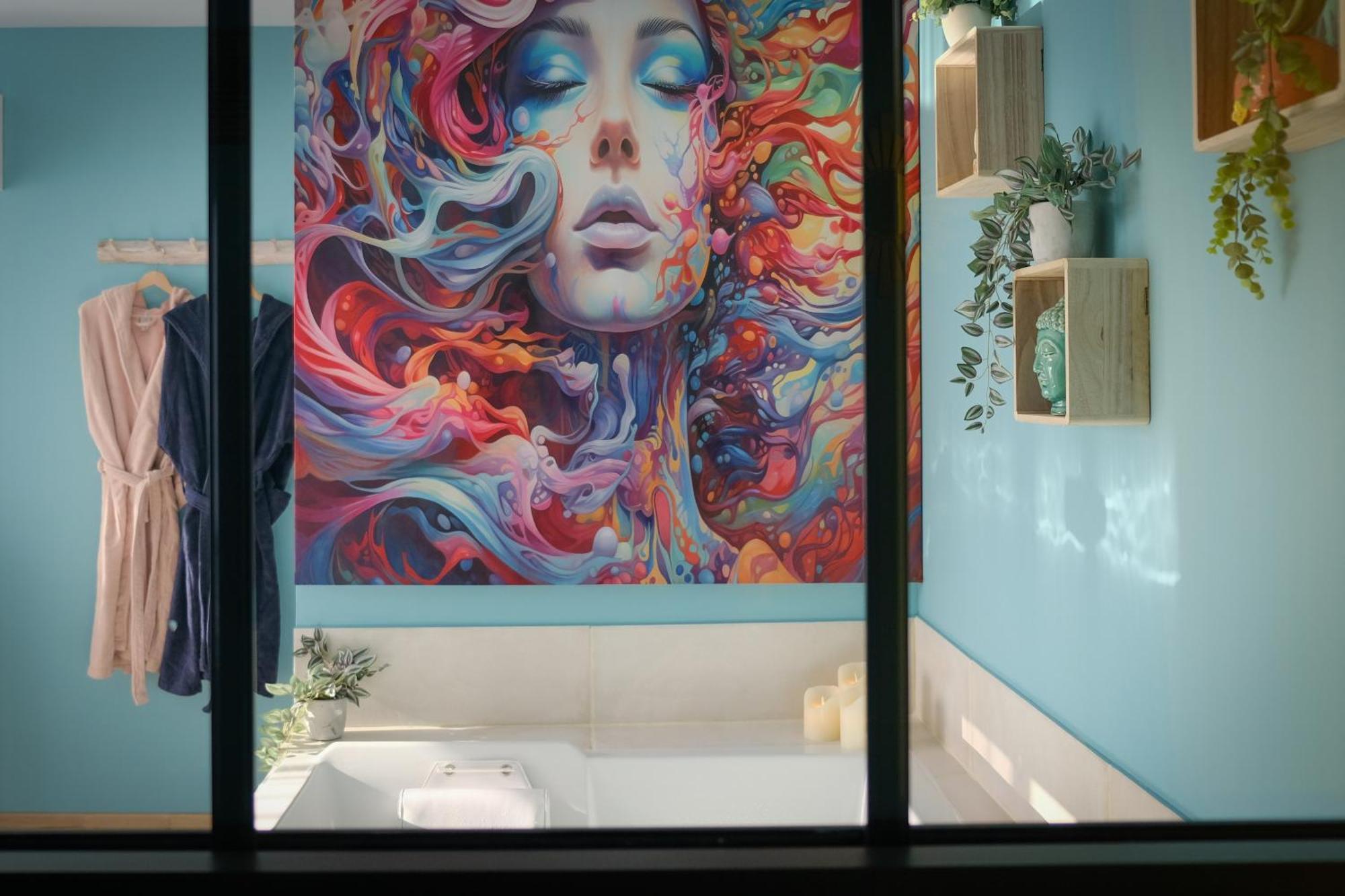 サル Les Volets Violets Bed & Breakfast エクステリア 写真